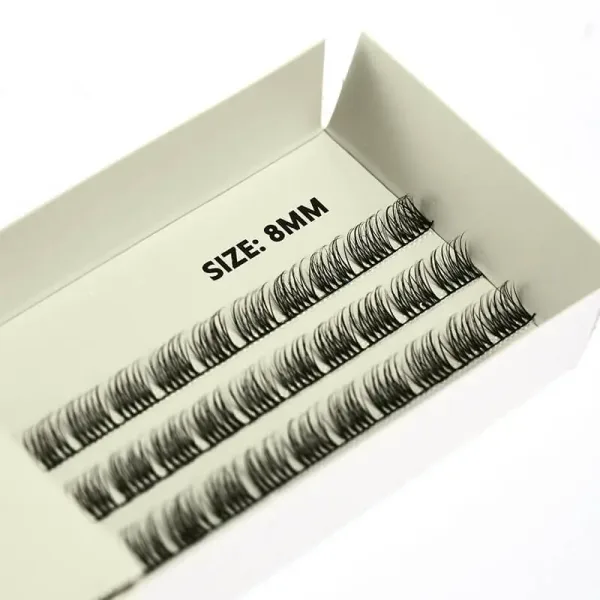 BE SNOB Astero Lash Segments 8mm close up