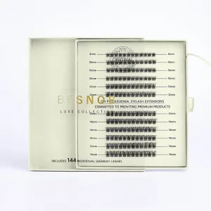 Opened package of Ariadne D Curl lashes