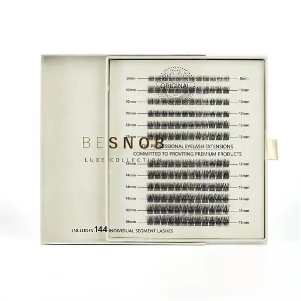 Opened package of Astero C Curl lashes