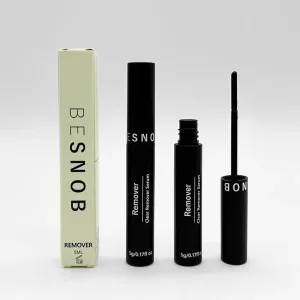 BE SNOB Lash Remover product display with packaging and applicator