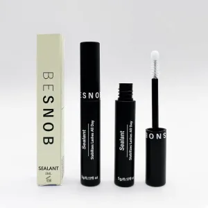 BE SNOB Lash Sealant packaging bottle and micro brush applicator