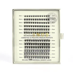 Opened BE SNOB Day Light Lashes package with lash segments