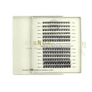 Opened BE SNOB Diamante Cluster Lashes package with lash clusters