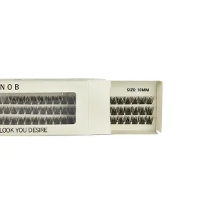 Opened package with 10mm Diamante Individual Lash Segments