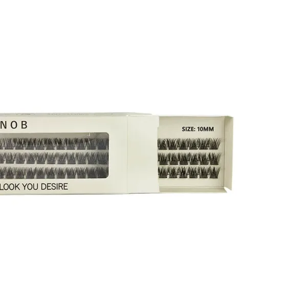 Opened package with 10mm Diamante Individual Lash Segments