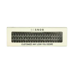 BE SNOB Diamante Individual Lash Segments box with 69 double lash segments