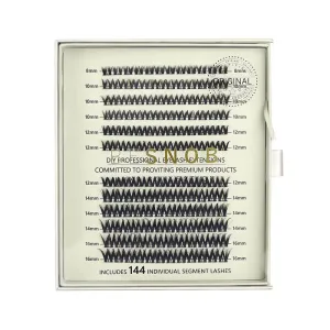BE SNOB Wet Cluster Lashes main product packaging