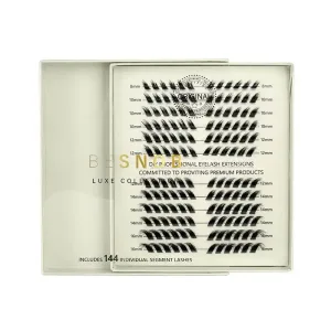 Open Evelyn lash kit showing DIY false lash segments