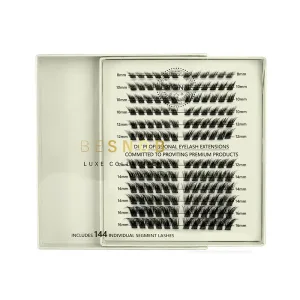 Open Quick Cleopatra lash kit showing DIY false lash segments